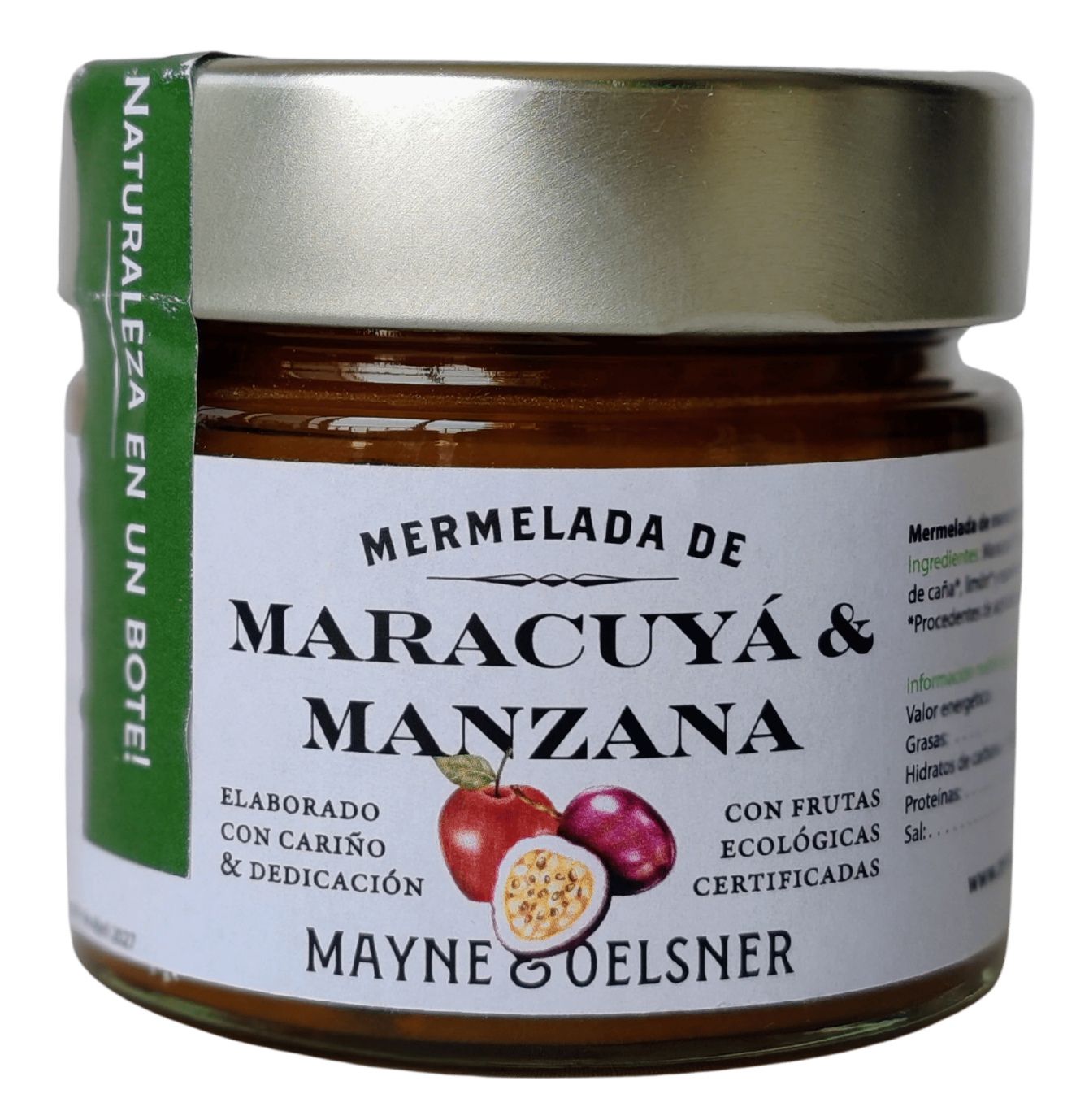 passion fruit and green apples jam