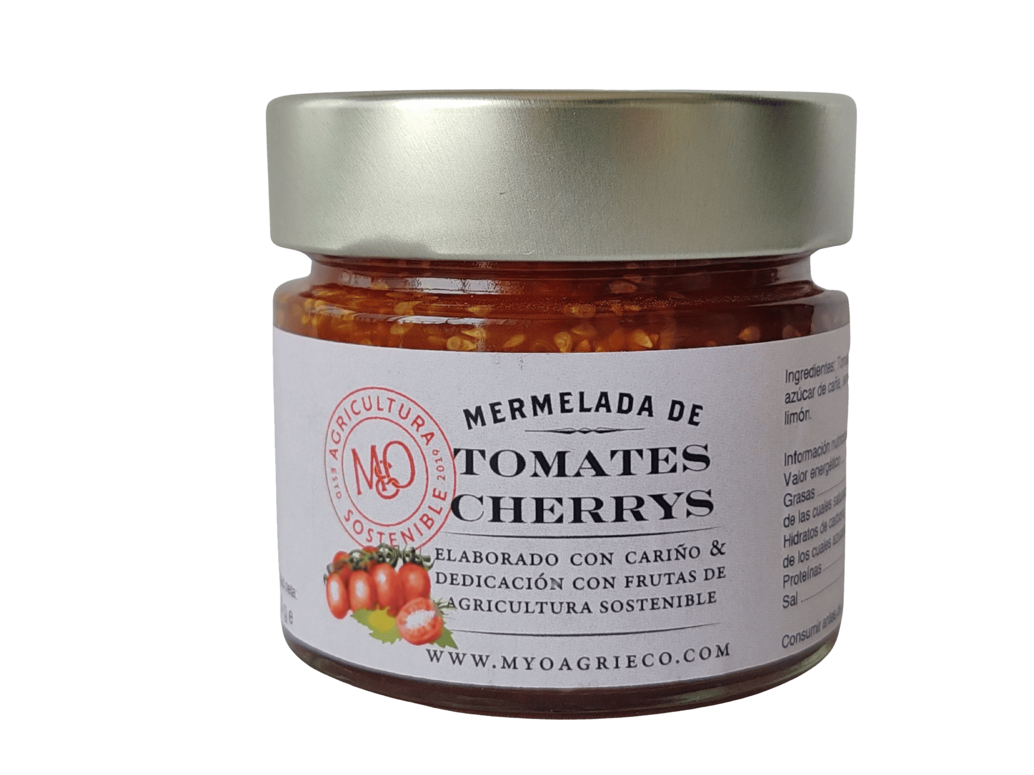 Cherry tomato jam with coriander