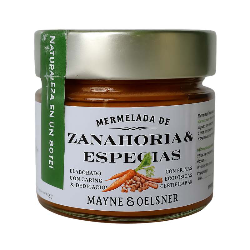 Carrots and raisins with spices jam